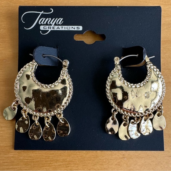 High-End Department Store Designer One of Kind Statement Earrings - Picture 3 of 6